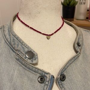 Beaded choker